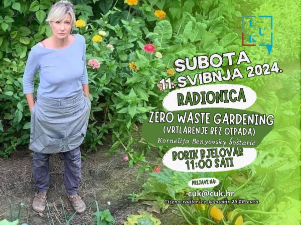 Vrtlarica u Bjelovaru - radionica Zero waste gardening (Vrtlarenje bez otpada)